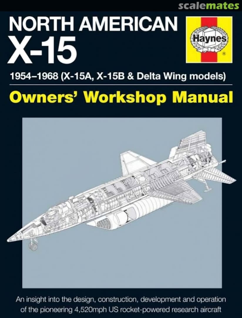 Cover North American X-15  Haynes