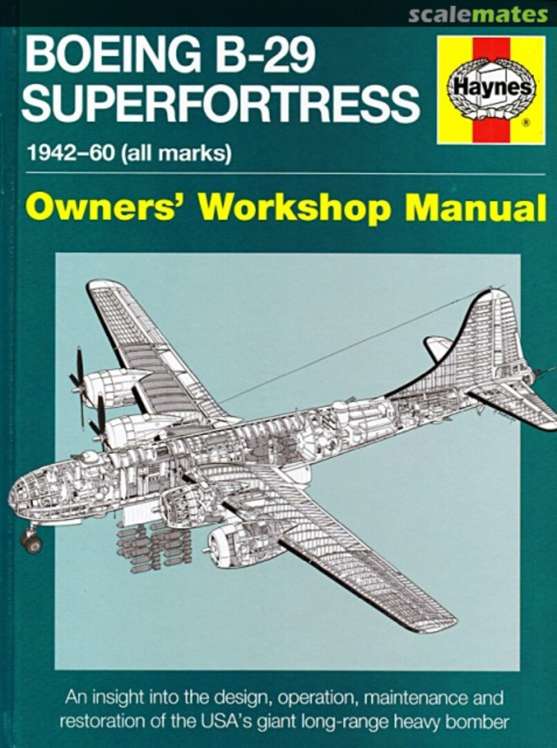 Cover Boeing B-29 Superfortress H5790 Haynes Cover Boeing B-29 Superfortress H5790 Haynes