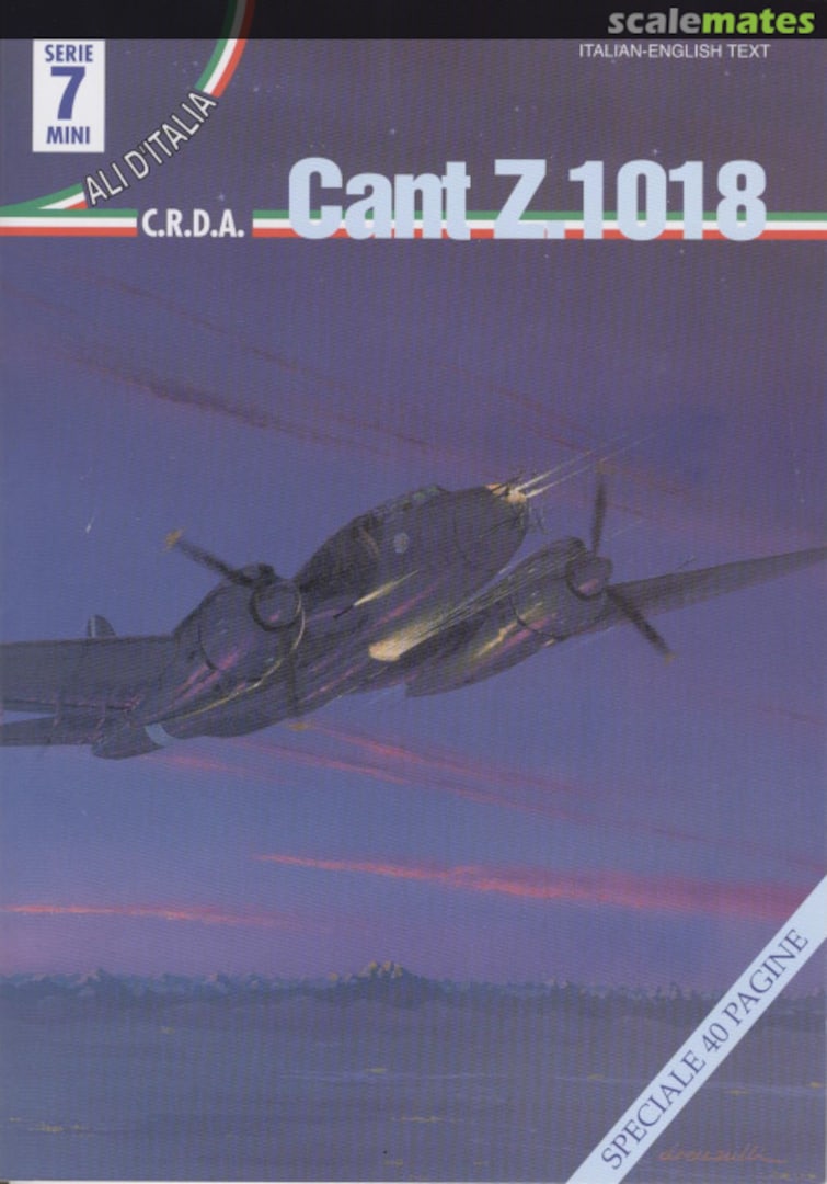 Cover C.R.D.A. Cant Z.1018 7 La Bancarella Aeronautica Cover C.R.D.A. Cant Z.1018 7 La Bancarella Aeronautica