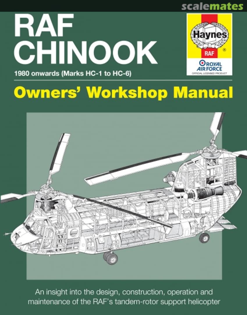 Cover RAF Chinook Haynes Cover RAF Chinook Haynes