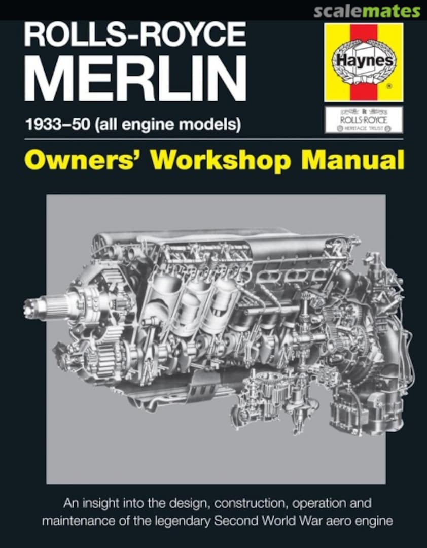Cover Rolls-Royce Merlin Haynes Cover Rolls-Royce Merlin Haynes