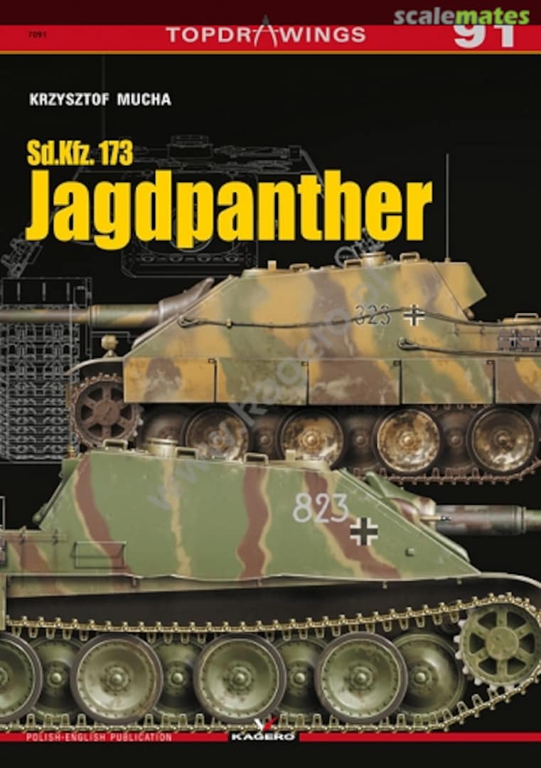 Cover Sd.Kfz. 173 Jagdpanther 91 Kagero Cover Sd.Kfz. 173 Jagdpanther 91 Kagero