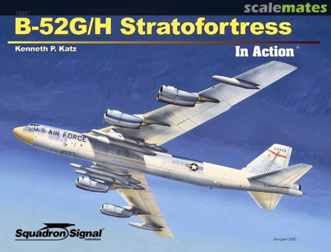 Cover B-52G/H Stratofortress 10207 Squadron/Signal Publications