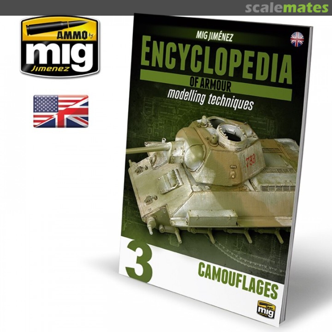 Cover Encyclopedia of Armour Modelling Techniques Vol 3. Ammo by Mig Jimenez Cover Encyclopedia of Armour Modelling Techniques Vol 3. Ammo by Mig Jimenez