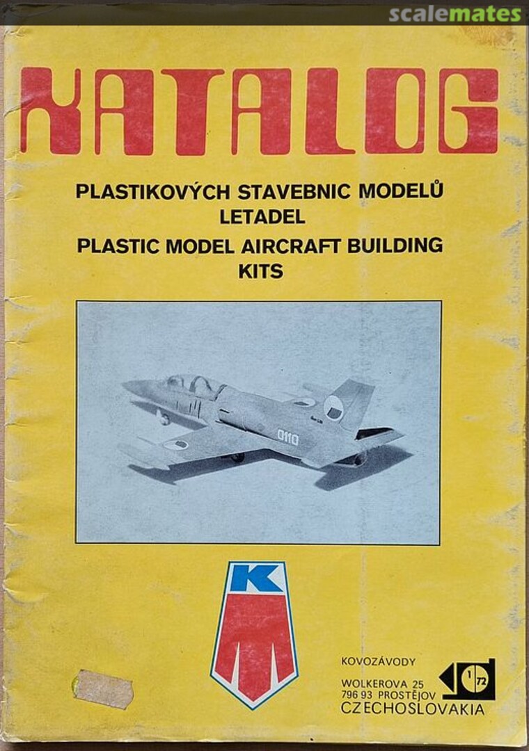 Cover KP Catalogue Kovozávody Prostějov Cover KP Catalogue Kovozávody Prostějov