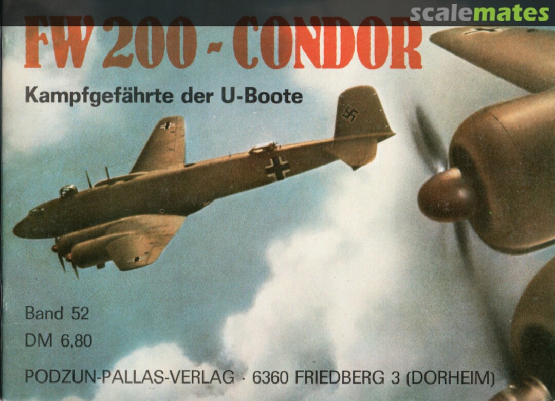 Cover FW 200 -Condor 52 Podzun-Pallas-Verlag