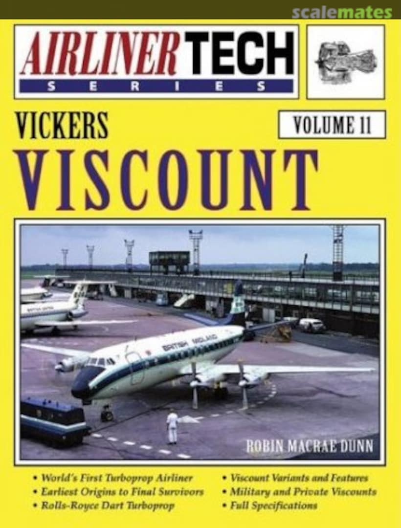 Cover Vickers Viscount 11 Specialty Press Cover Vickers Viscount 11 Specialty Press