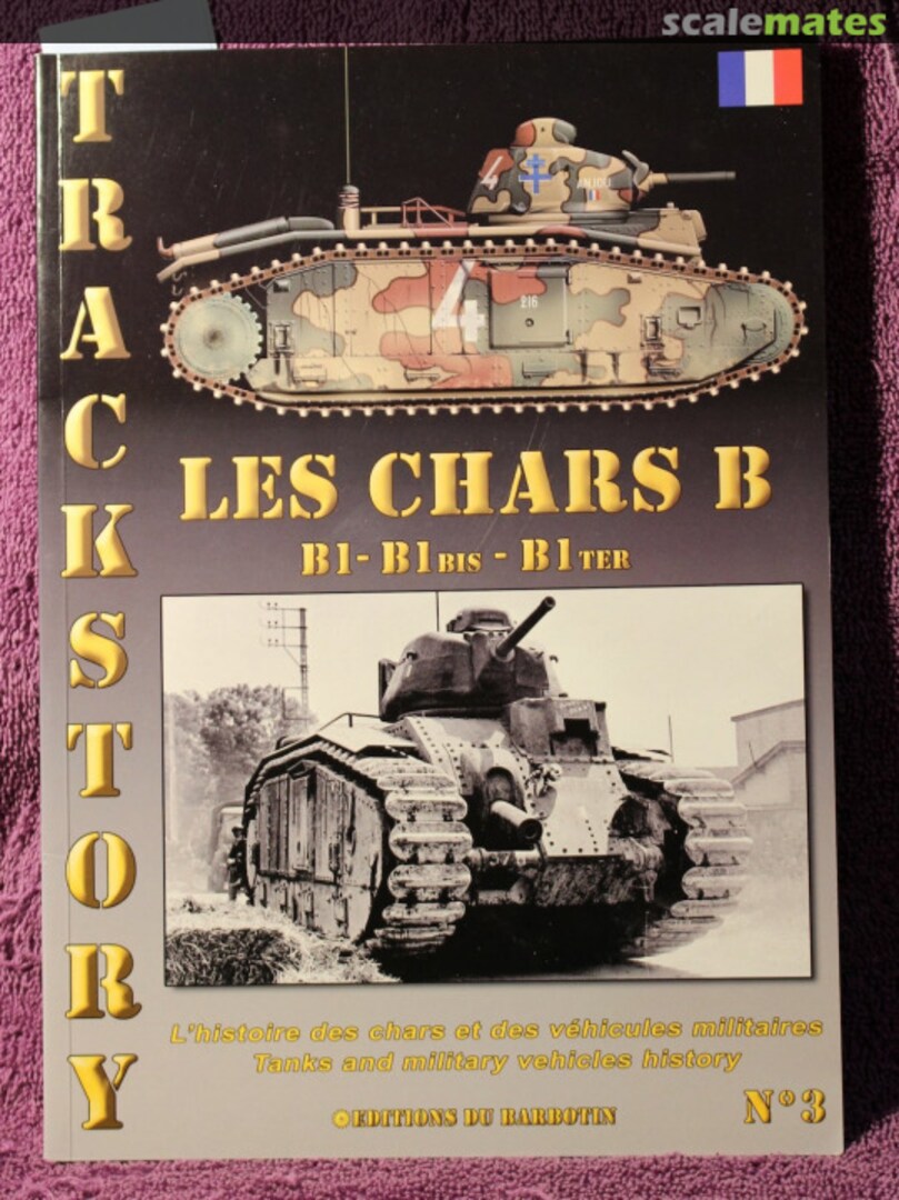 Cover Les Chars B 3 Editions du Barbotin Cover Les Chars B 3 Editions du Barbotin