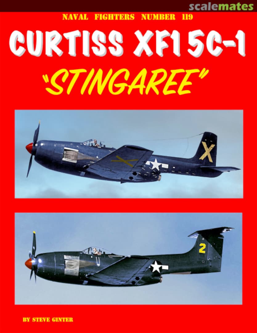 Cover Curtiss XF15C-1 "Stingaree" 119 Ginter Books Cover Curtiss XF15C-1 "Stingaree" 119 Ginter Books