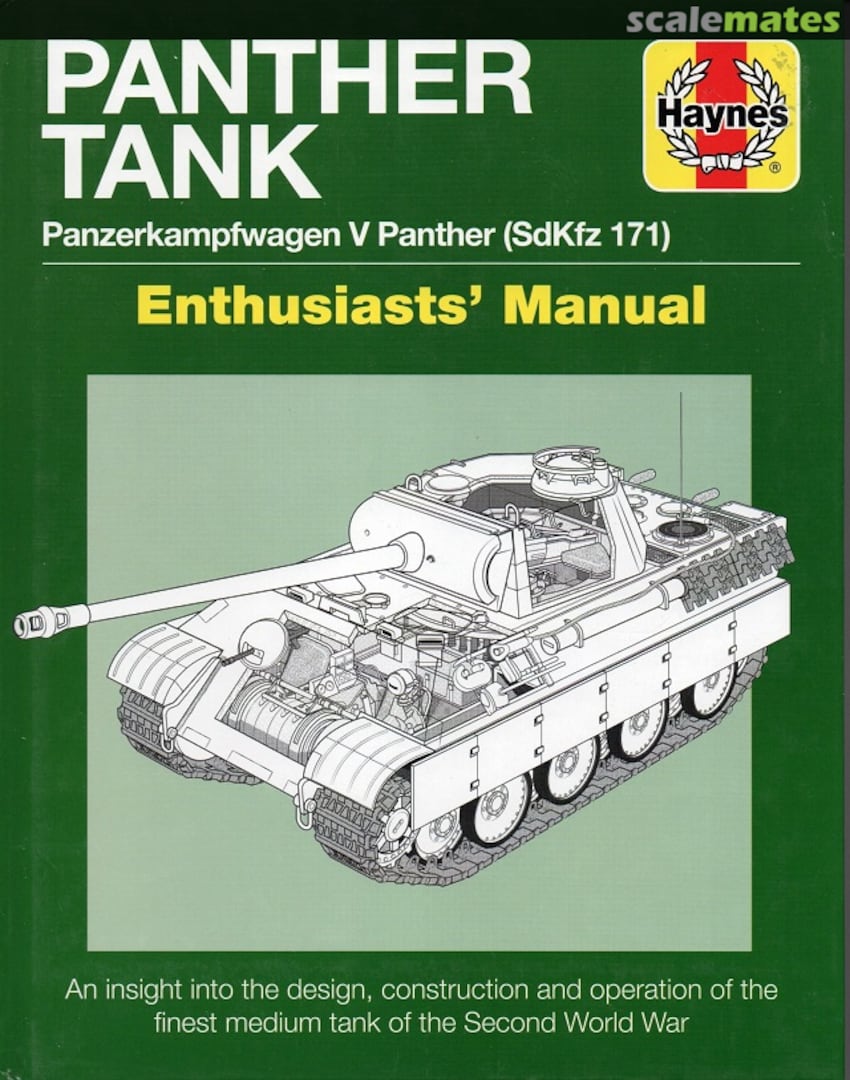 Cover Panther Tank Enthusiasts' Manual  Haynes
