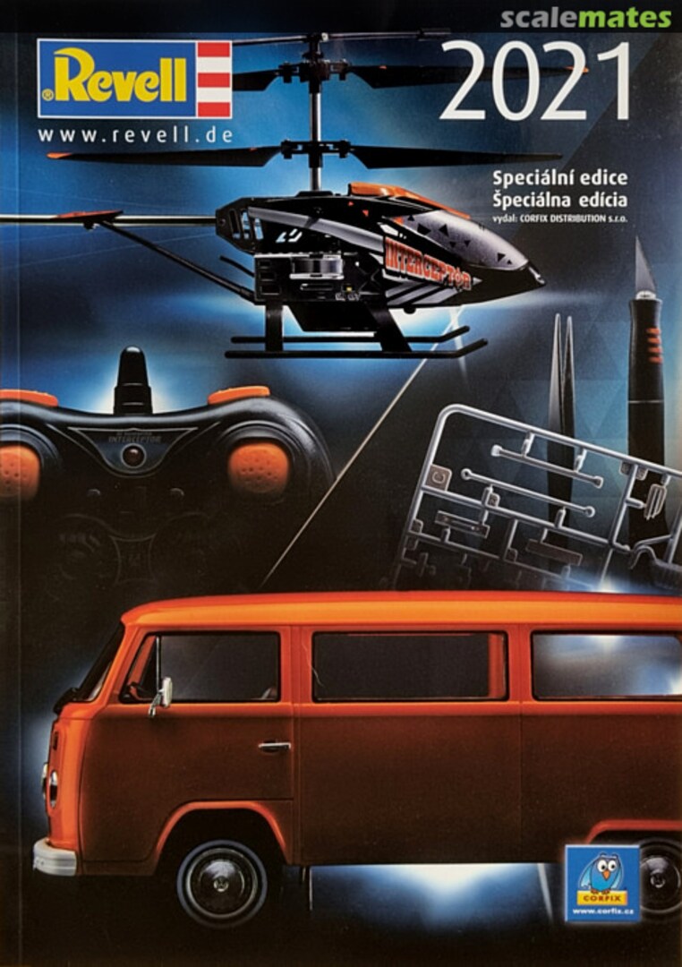 Cover Revell Catalogue 2021 [CZ]  Revell