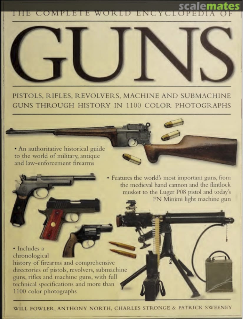 Cover THE COMPLETE WORLD ENCYCLOPEDIA OF GUNS  Anness Publishing
