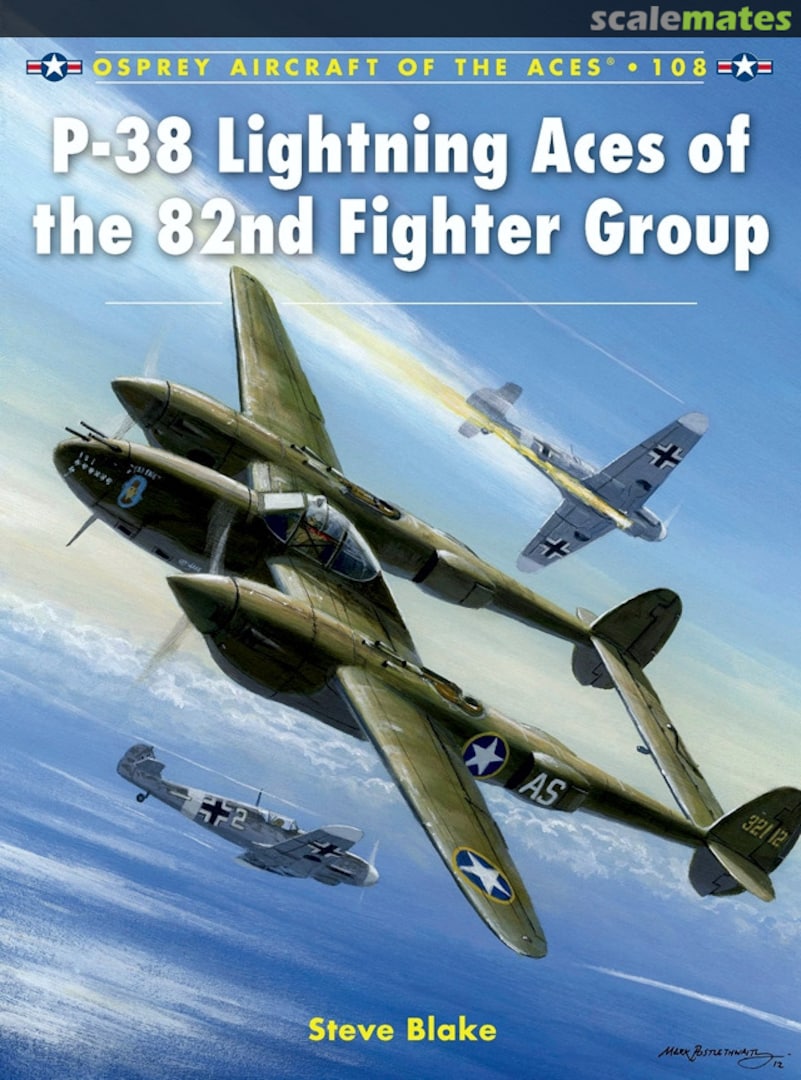 Cover P-38 Lightning Aces of the 82nd Fighter Group 108 Osprey Publications