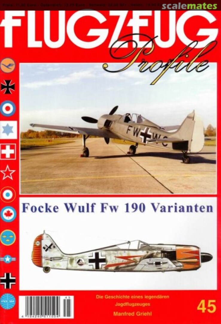 Cover Focke Wulf Fw 190 Varianten 45 UNITEC-Medienvertrieb Cover Focke Wulf Fw 190 Varianten 45 UNITEC-Medienvertrieb