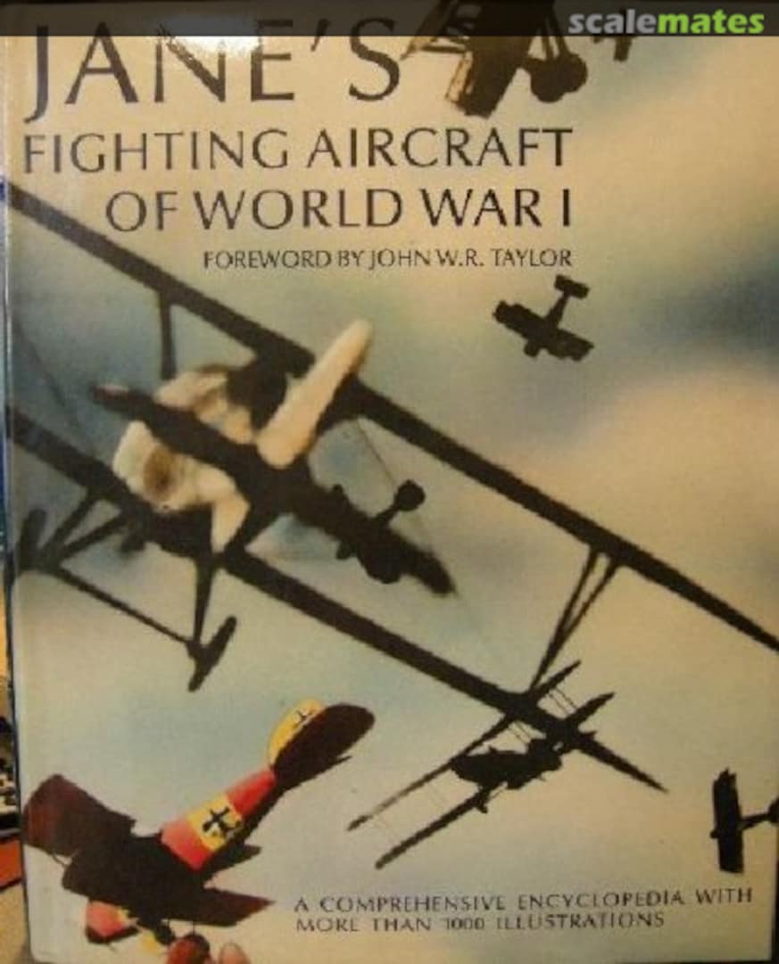 Cover Jane's Fighting Aircraft of World War I Military Press Cover Jane's Fighting Aircraft of World War I Military Press