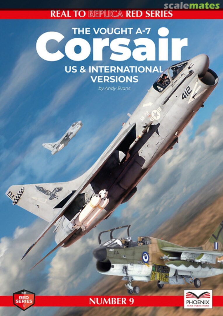 Cover The Vought A-7 Corsair 9 Phoenix Scale Publications