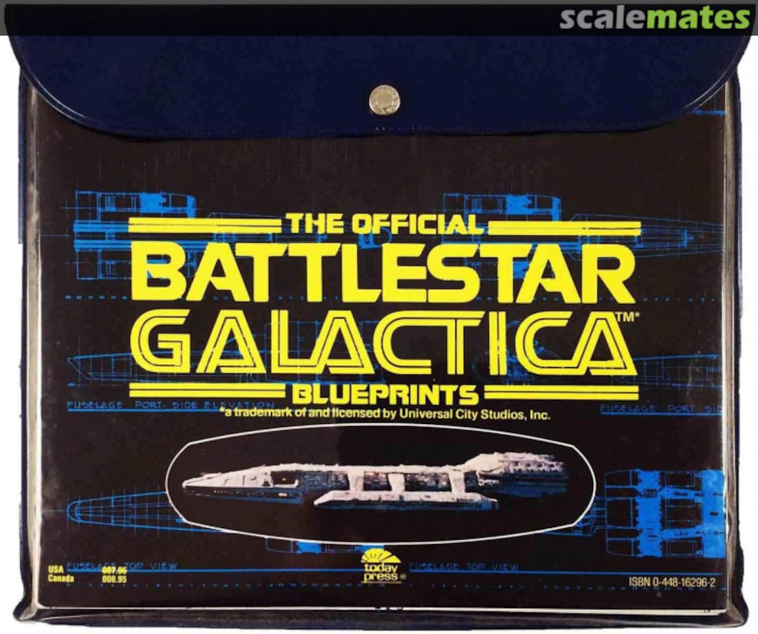 Cover The Official Battlestar Galactica Blueprints Today Press Cover The Official Battlestar Galactica Blueprints Today Press
