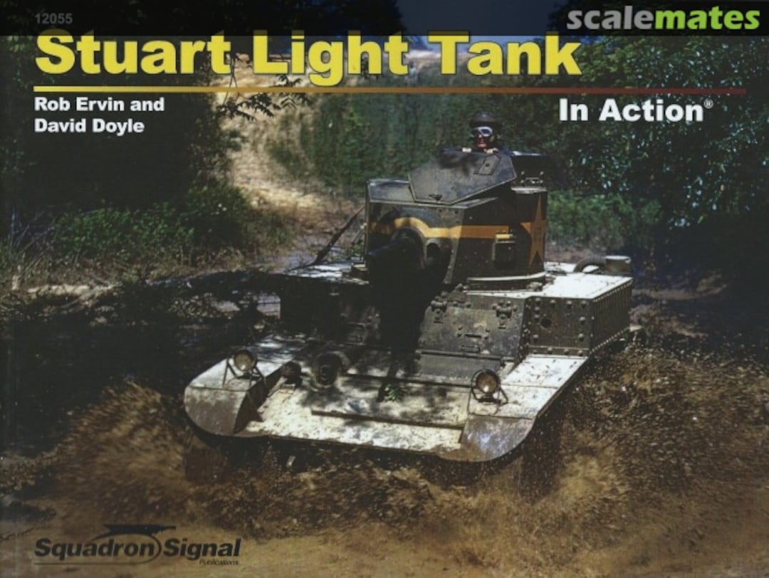 Cover Stuart Light Tank 12055 Squadron/Signal Publications