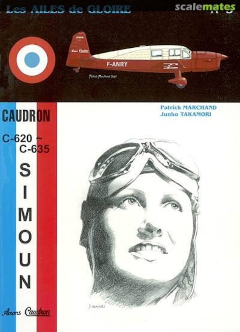 Cover Le Caudron C620-C635 Simoun 5 les Éditions d'Along Cover Le Caudron C620-C635 Simoun 5 les Éditions d'Along