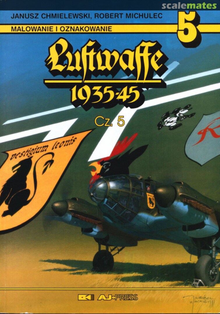 Cover Luftwaffe 1935-45 cz.5 5 AJ-Press Cover Luftwaffe 1935-45 cz.5 5 AJ-Press
