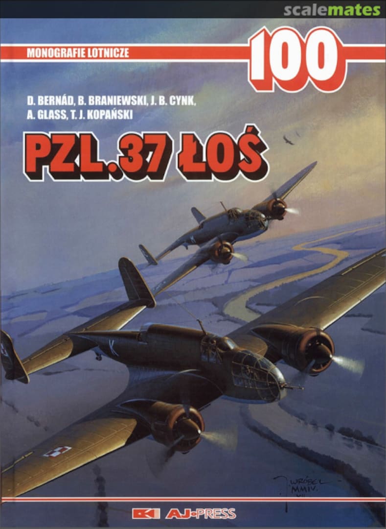 Cover PZL.37 Łoś 100 AJ-Press Cover PZL.37 Łoś 100 AJ-Press