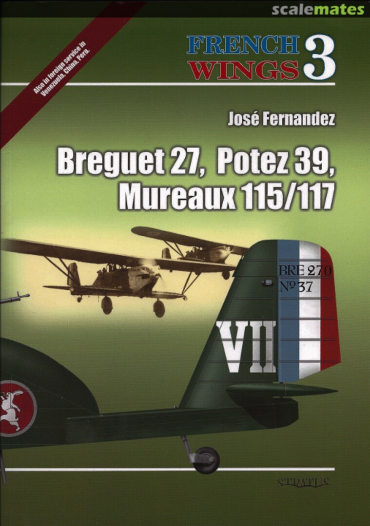 Cover Breguet 27, Potez 39, and Mureaux 115/117 3 Stratus