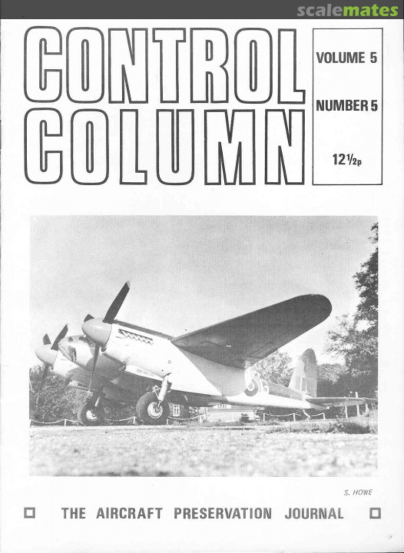 Cover Control Column Vol 5 | No 5 The British Aircraft Preservation Council Cover Control Column Vol 5 | No 5 The British Aircraft Preservation Council