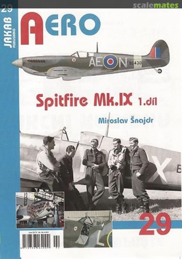 Cover Spitfire Mk.IX 1.díl 29 Jakab Publishing Cover Spitfire Mk.IX 1.díl 29 Jakab Publishing