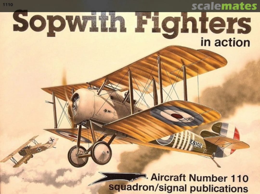 Cover Sopwith Fighters 1110 Squadron/Signal Publications Cover Sopwith Fighters 1110 Squadron/Signal Publications