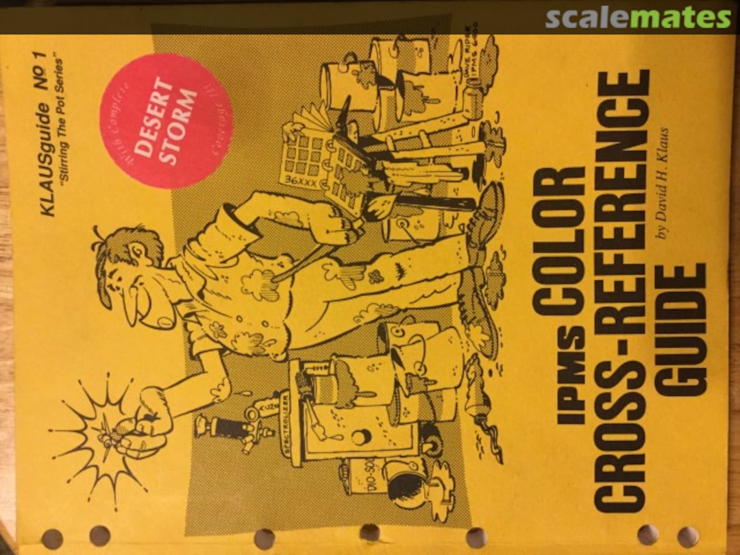 Cover IPMS Color Cross-Reference Guide No 1 (6th Printing) David H. Klaus
