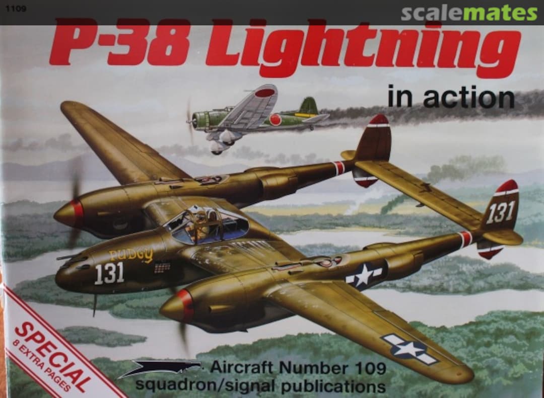 Cover P-38 Lightning 1109 Squadron/Signal Publications Cover P-38 Lightning 1109 Squadron/Signal Publications