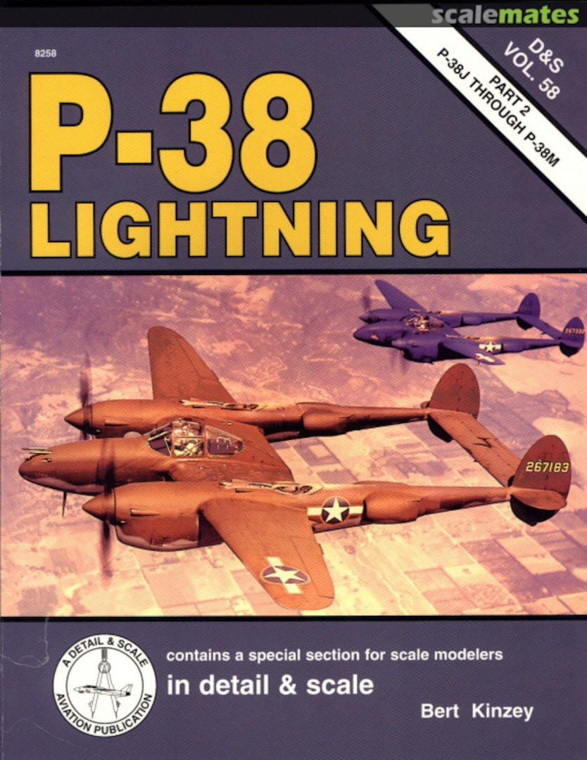 Cover P-38 Lightning 58 Squadron/Signal Publications Cover P-38 Lightning 58 Squadron/Signal Publications