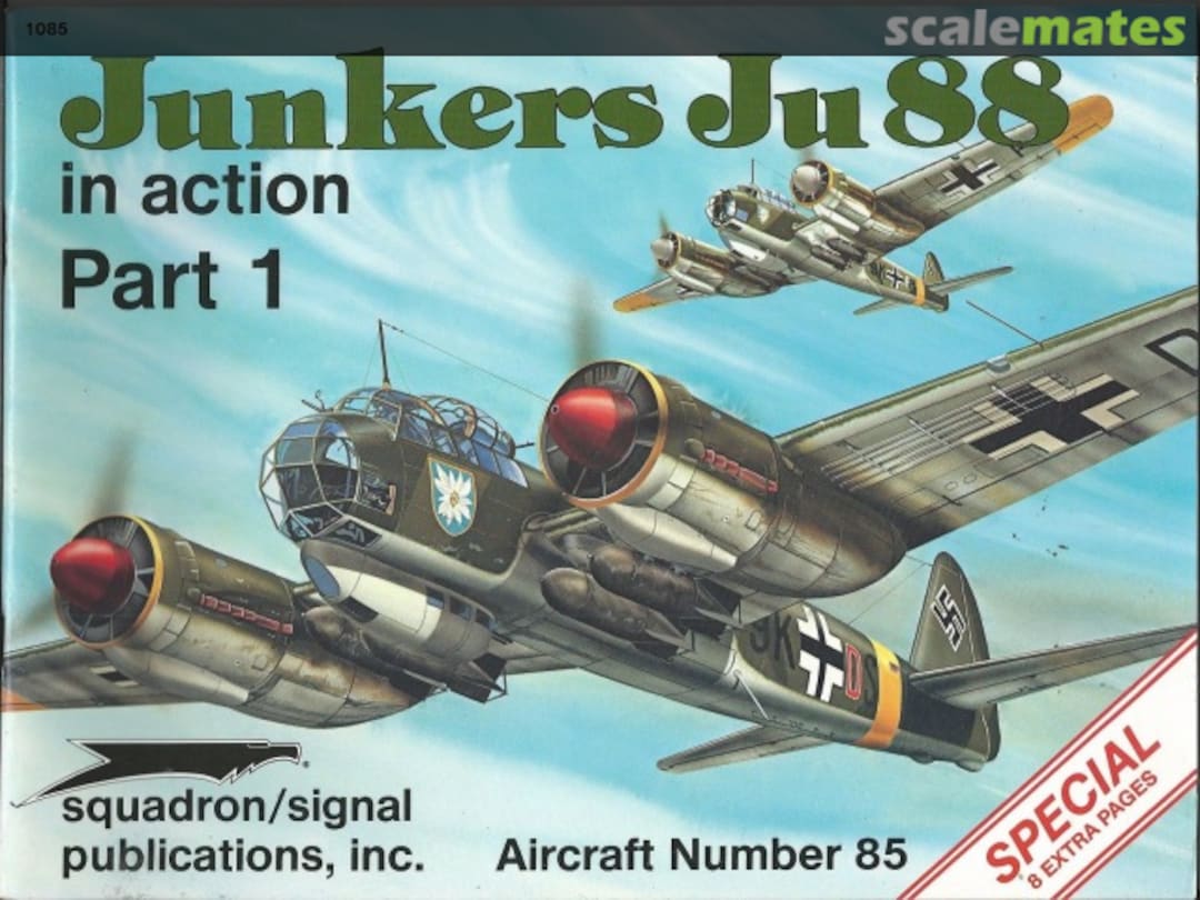 Cover Junkers Ju 88 1085 Squadron/Signal Publications Cover Junkers Ju 88 1085 Squadron/Signal Publications