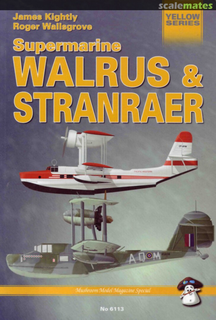 Cover Supermarine Walrus & Stranraer 6113 MMP Books Cover Supermarine Walrus & Stranraer 6113 MMP Books