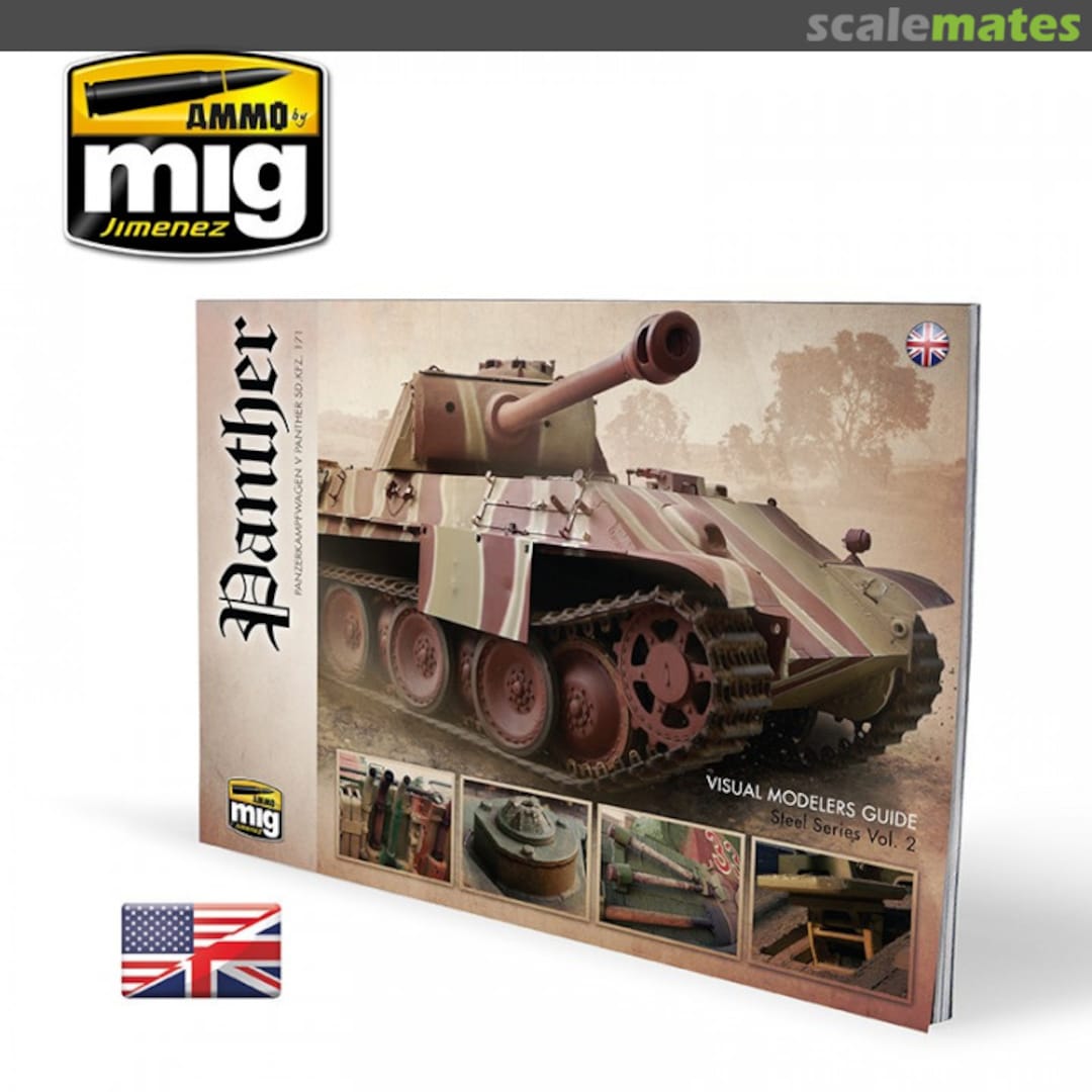 Cover Panther: Visual Modelers Guide Vol. 2 Ammo by Mig Jimenez Cover Panther: Visual Modelers Guide Vol. 2 Ammo by Mig Jimenez