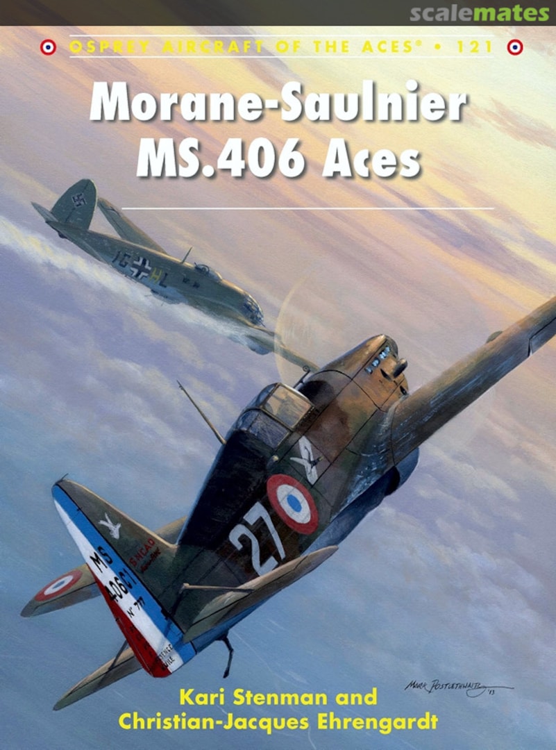 Cover Morane-Saulnier MS.406 Aces 121 Osprey Publications Cover Morane-Saulnier MS.406 Aces 121 Osprey Publications
