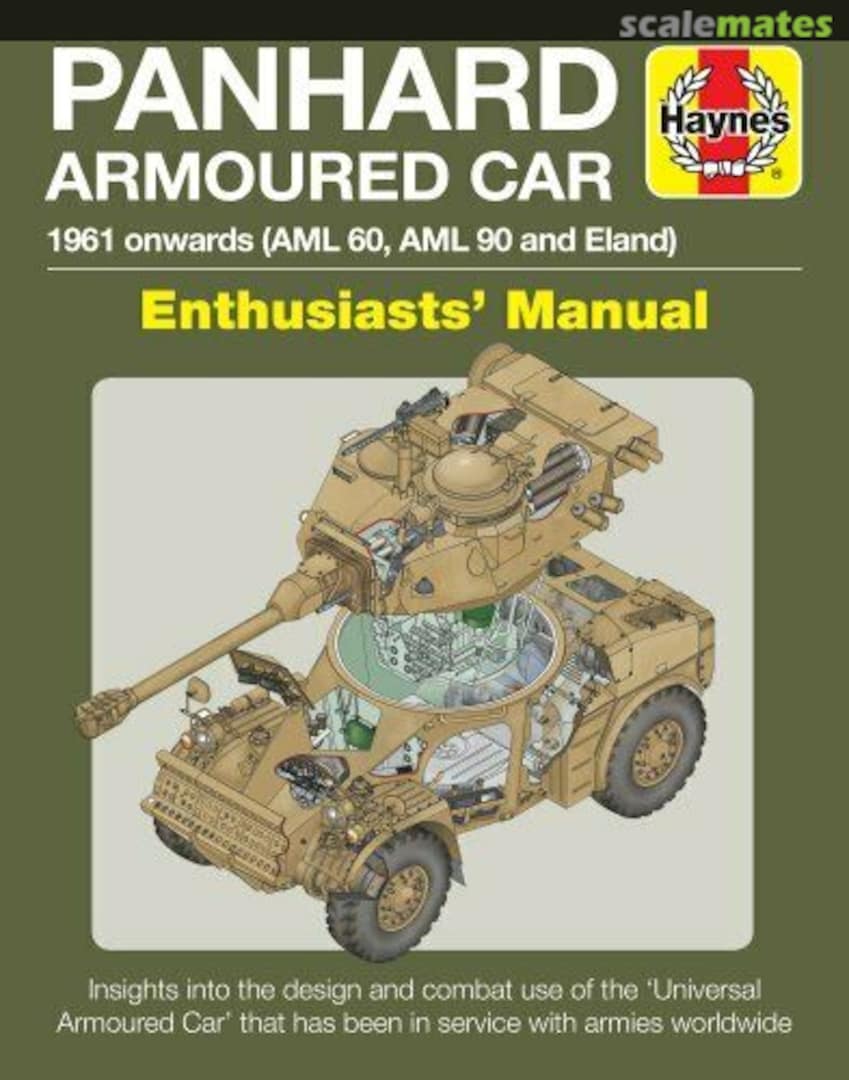 Cover Panhard Armoured Car Haynes Cover Panhard Armoured Car Haynes