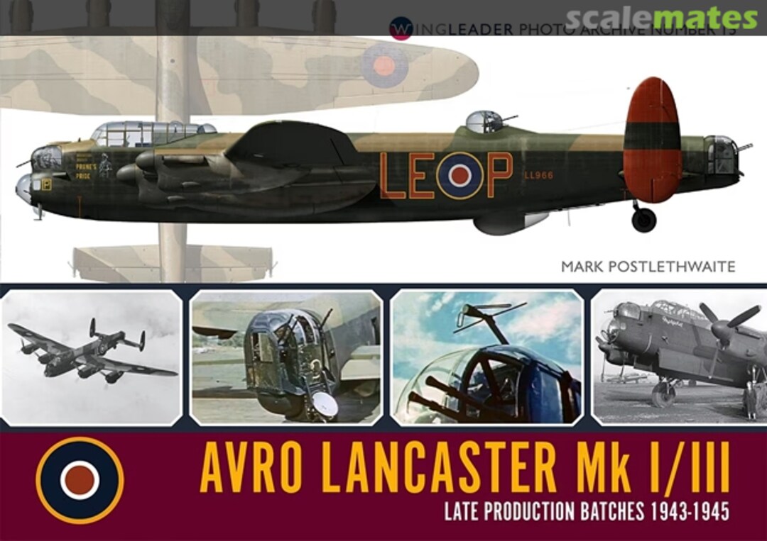 Cover Avro Lancaster Mk I/III 15 Wing Leader