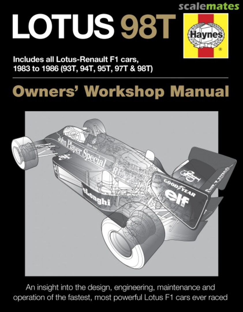 Cover Lotus 98T  Haynes