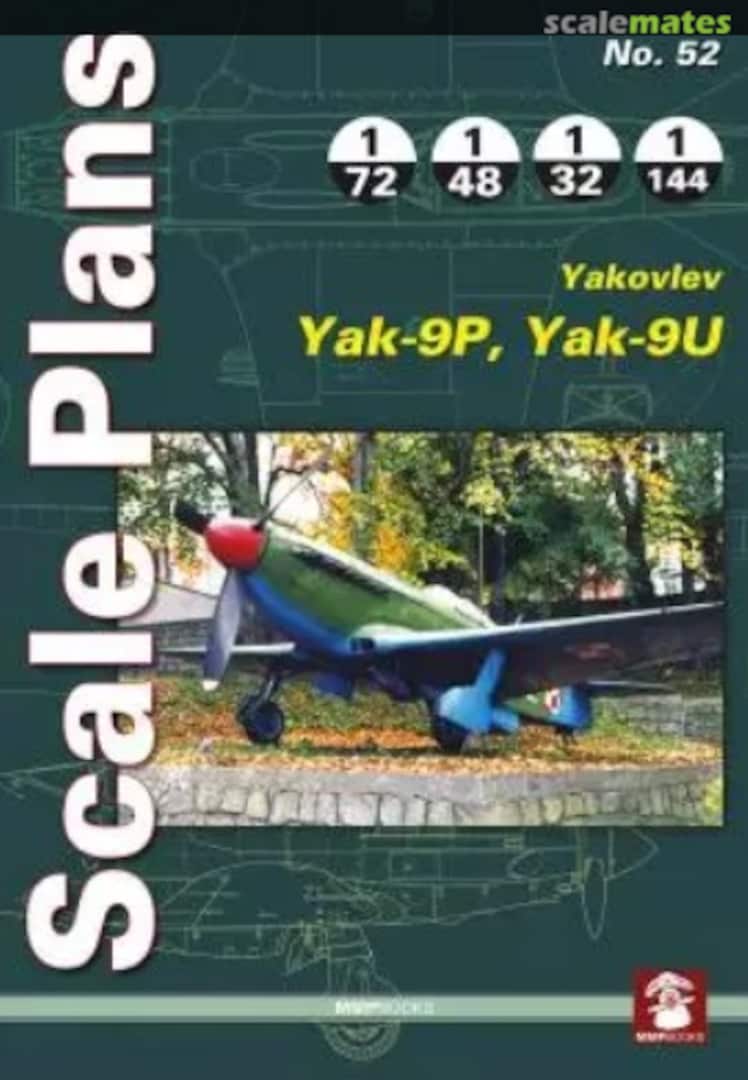 Cover Yakovlev Yak-9P, Yak-9U 52 MMP Books