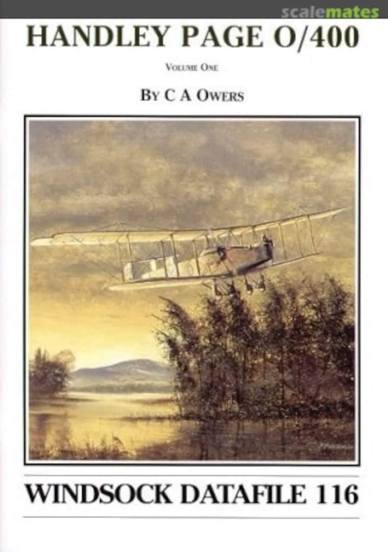Cover Handley Page O/400 116 Albatros Productions