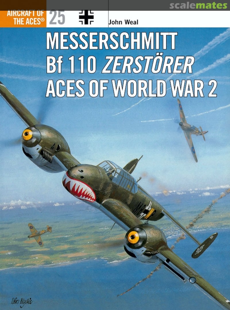 Cover Messerschmitt Bf 110 Zerstörer Aces of World War 2 25 Osprey Publications Cover Messerschmitt Bf 110 Zerstörer Aces of World War 2 25 Osprey Publications