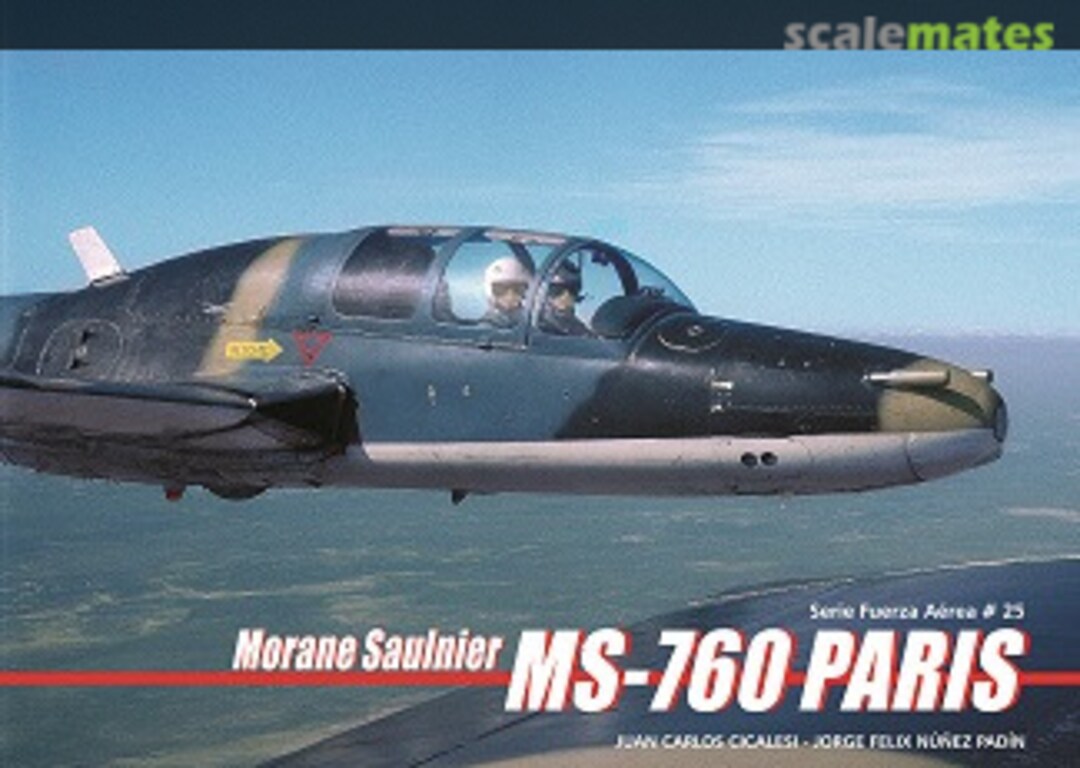 Cover Morane Saulnier MS-760 PARIS 25 Fuerzas Aeronavales Cover Morane Saulnier MS-760 PARIS 25 Fuerzas Aeronavales