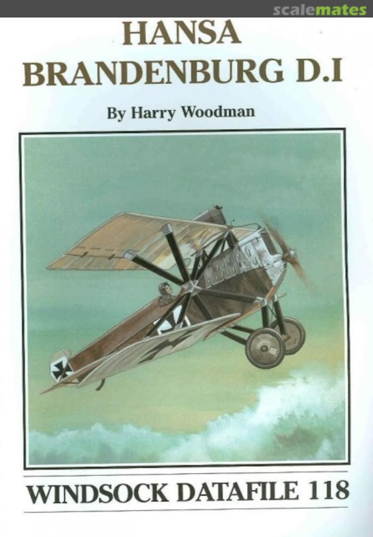 Cover Hansa Brandenburg D.I 118 Albatros Productions Cover Hansa Brandenburg D.I 118 Albatros Productions