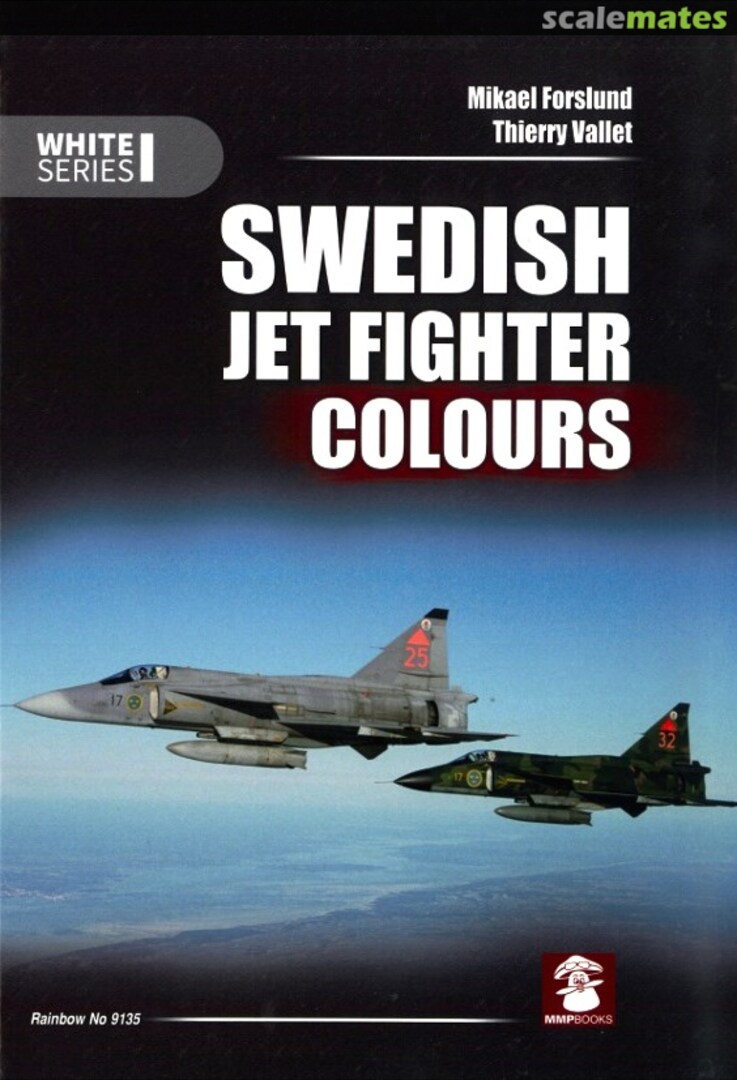 Cover Swedish Jet Fighter Colours 9135 MMP Books Cover Swedish Jet Fighter Colours 9135 MMP Books