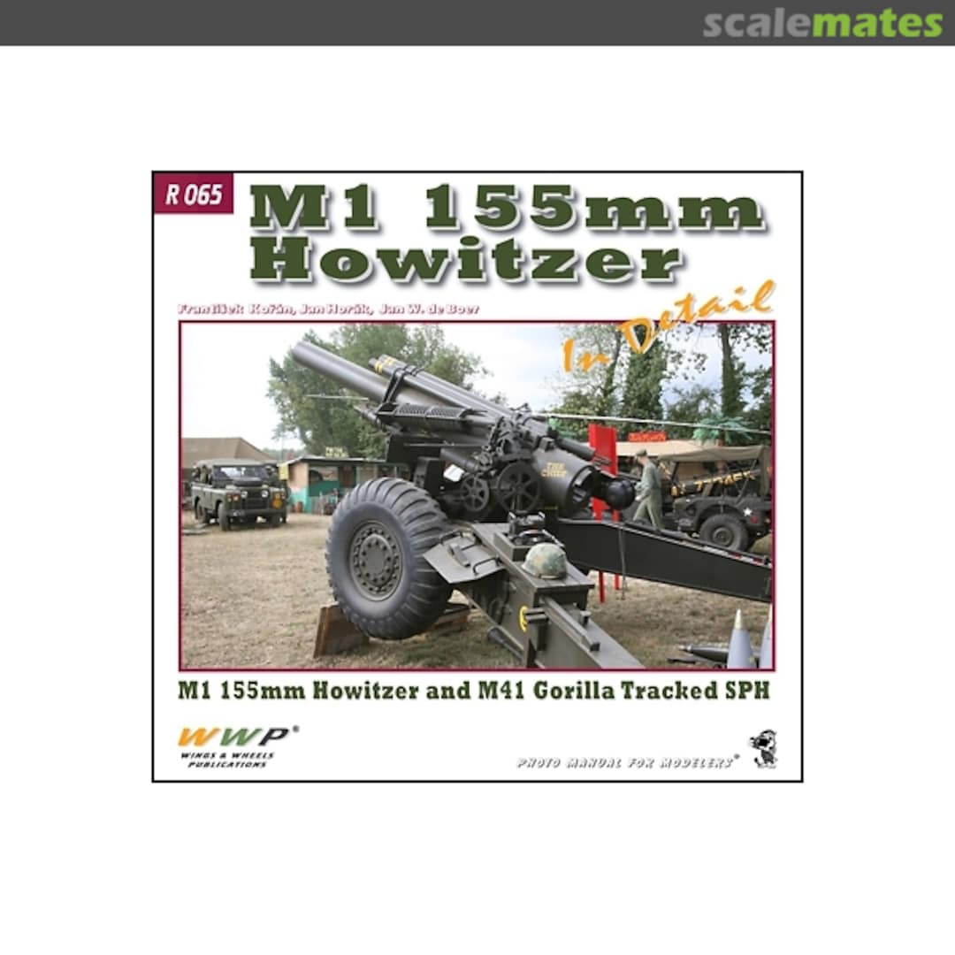 Cover M1 155 mm Howitzer in detail R065 WWP Cover M1 155 mm Howitzer in detail R065 WWP