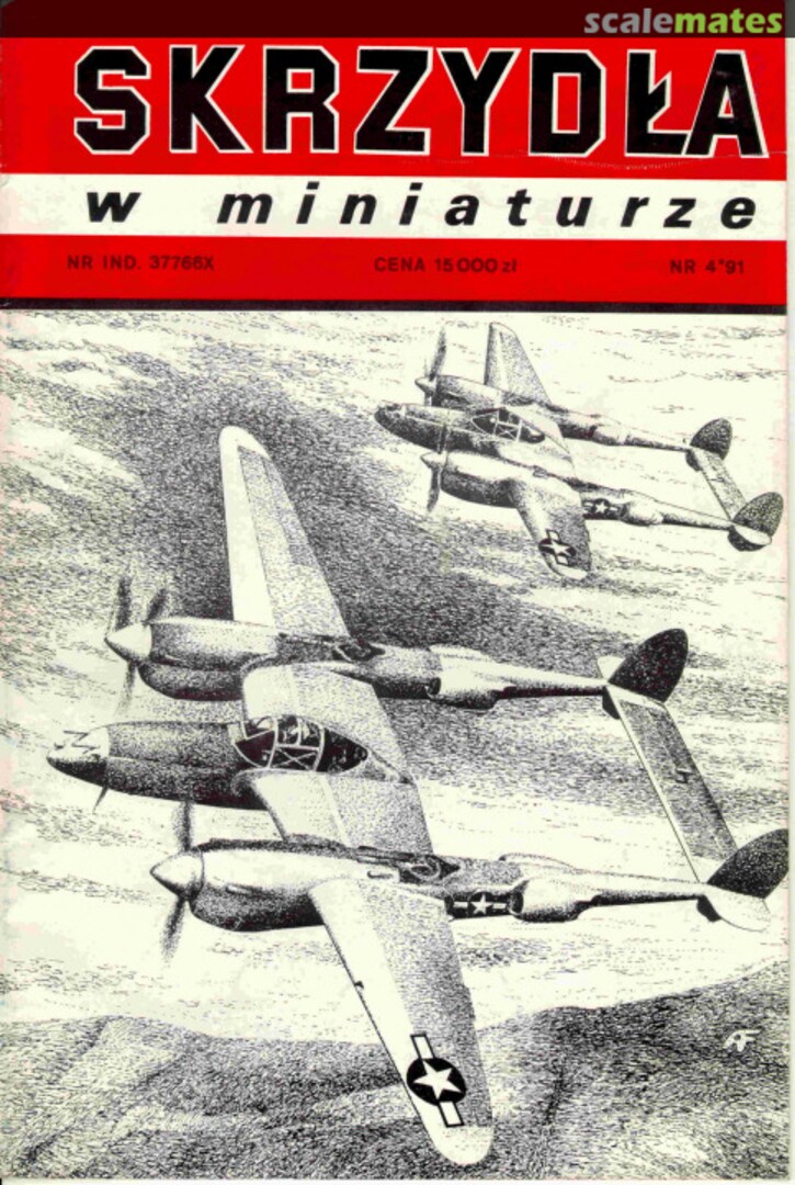 Cover Lockheed P-38 Lightning 4 Wydawnictwo Avia-Press Cover Lockheed P-38 Lightning 4 Wydawnictwo Avia-Press