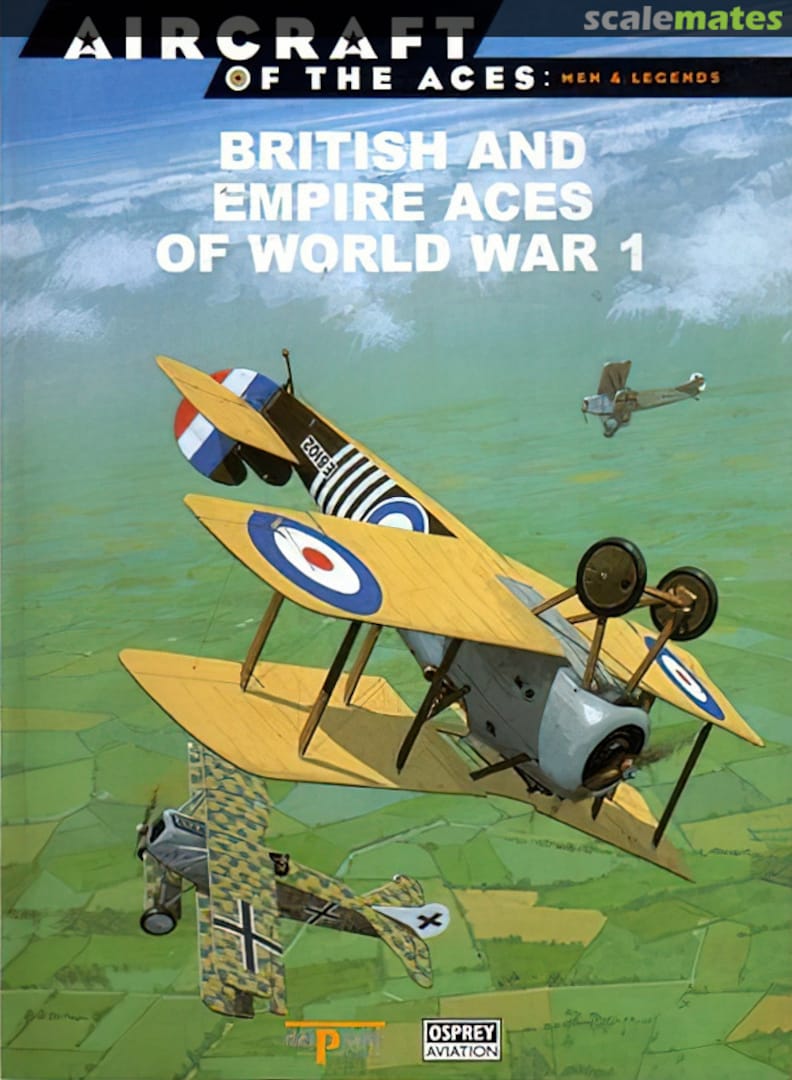 Cover British and Empire Aces of World War 1 60 Osprey Aviation / del Prado