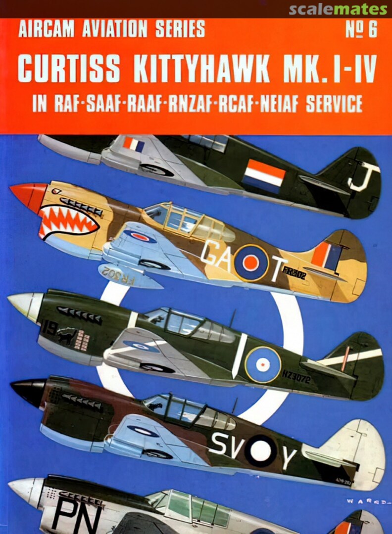 Cover Curtiss Kittyhawk Mk.I-IV 6 Osprey Publications