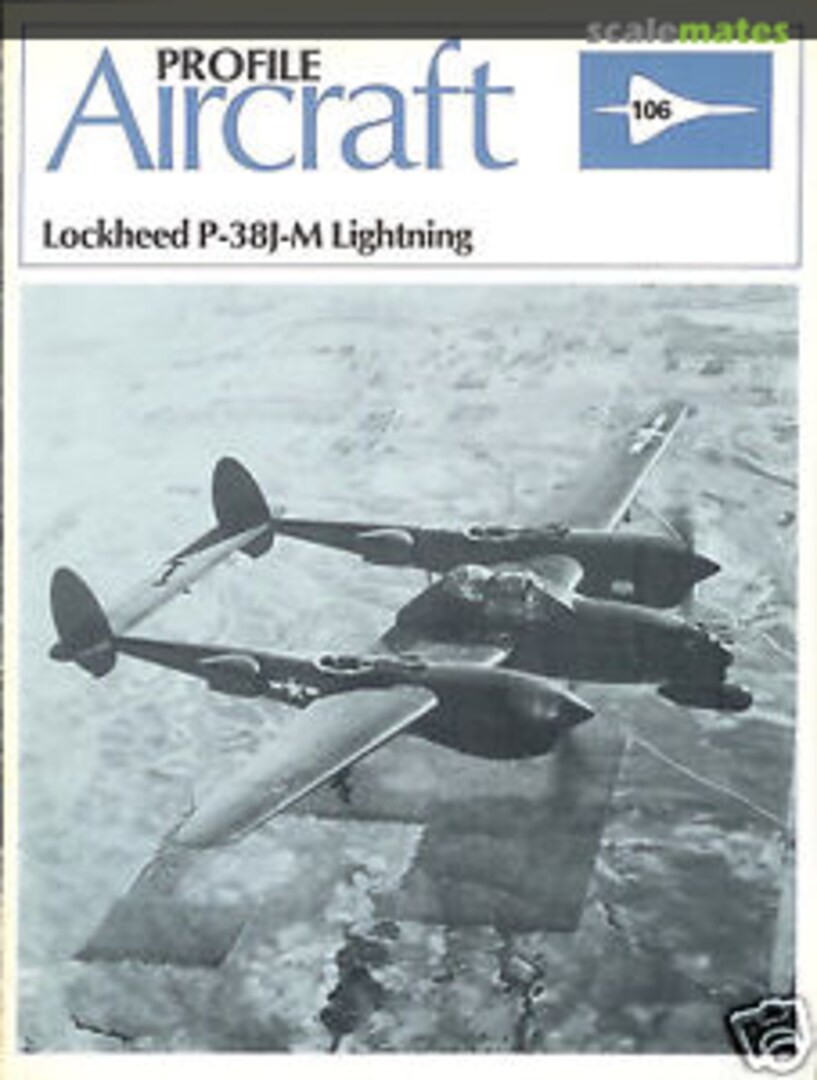 Cover Lockheed P-38J-M Lightning 106 Profile Publications